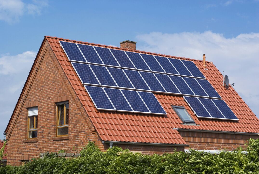 sončne celice za varčevanje z energijo v hiši